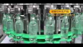 碳酸饮料生产线,塑料瓶碳酸饮料生产线设备视频