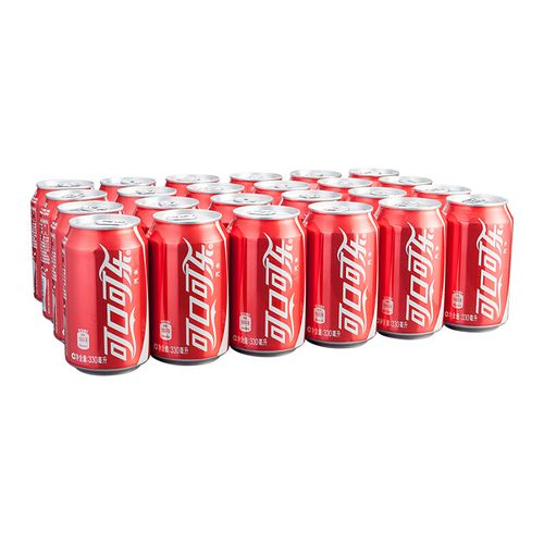 可口可乐汽水碳酸饮料330ml24罐整箱摩登新老包装碳酸饮料